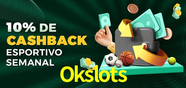 10% de bônus de cashback na Okslots