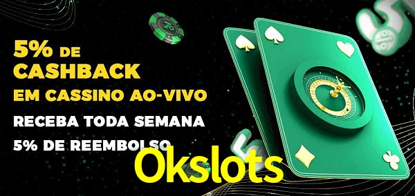 Promoções do cassino ao Vivo Okslots